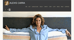 Desktop Screenshot of alexiscarra.com