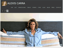 Tablet Screenshot of alexiscarra.com
